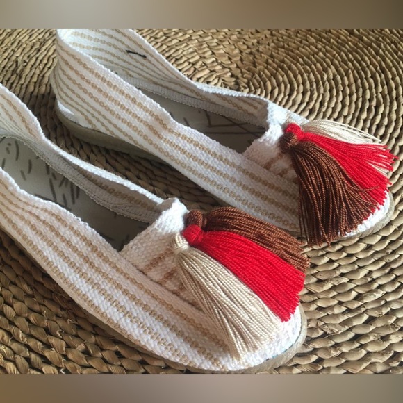 🇨🇴🧵Handmade Espadrilles With 100% Cotton Thread - Picture 1 of 7